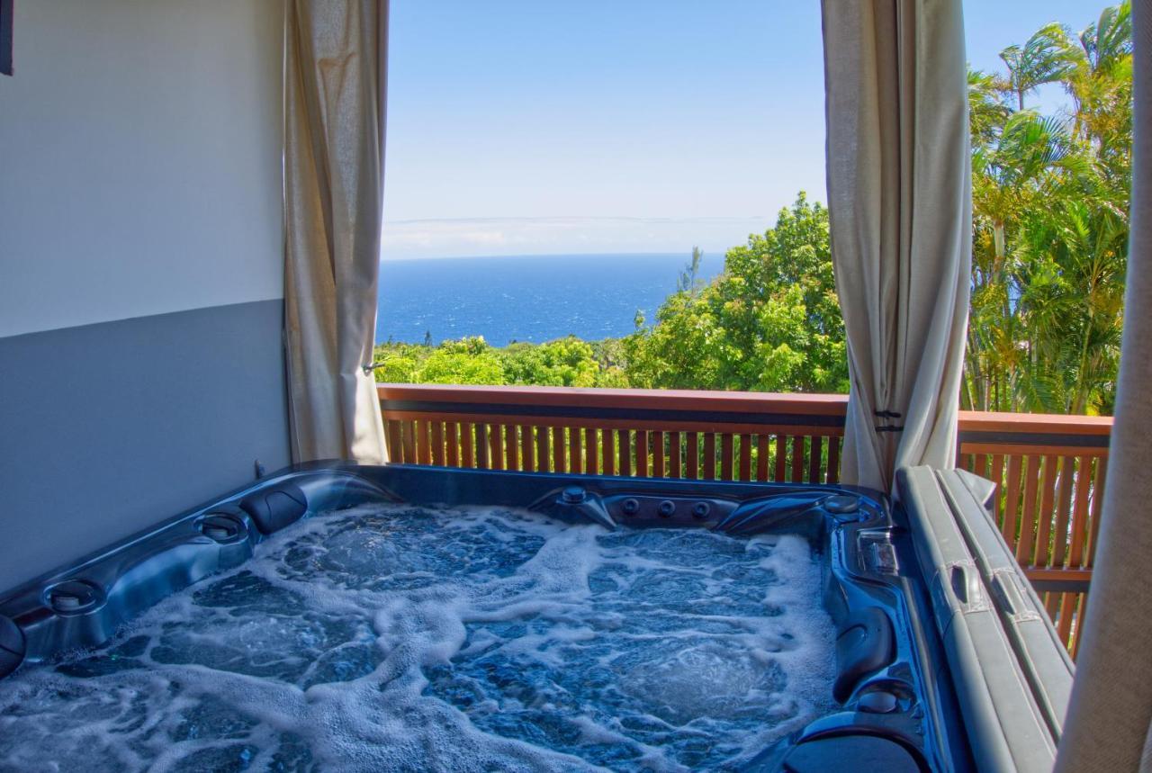 Ka Hema - Maison Entiere Avec Jacuzzi Et Vue Sur Mer 생조세프 외부 사진