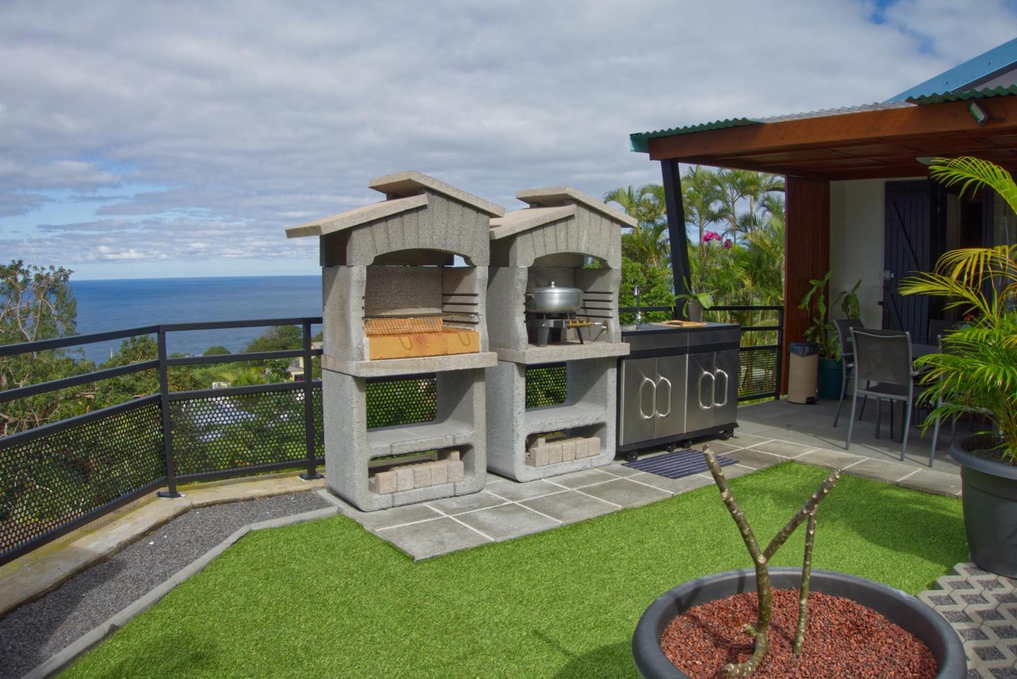 Ka Hema - Maison Entiere Avec Jacuzzi Et Vue Sur Mer 생조세프 외부 사진